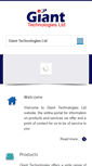 Mobile Screenshot of giant-technologies.net